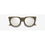 Parley TYPE05 ROUND WARM GREY / MIRROR SILVER, Sunglasses