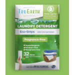 Tru Earth Eco-strips Laundry Detergent- 32 Loads Fragrance Free