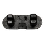 Lock Plate Set, (qty 2 rights and 2 lefts) - Black
