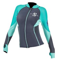SCUBAPRO Everflex 1.5 Women's Long Sleeve- Caribbean (Teal)