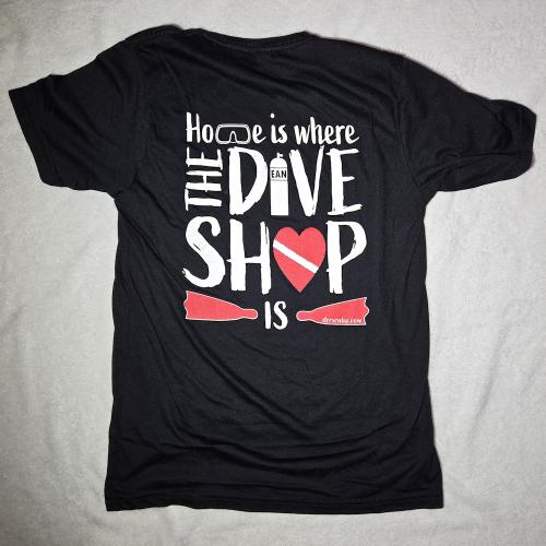 DRRS Home is Where the Dive Shop Is T-Shirt (SM)