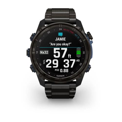 Garmin Descent Mk3i  51 mm -Carbon Gray DLC Titanium with DLC Titanium Band