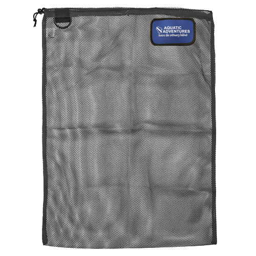 Econo Mesh Drawstring Bag with Strap - 16 x 20" - IMPRINT