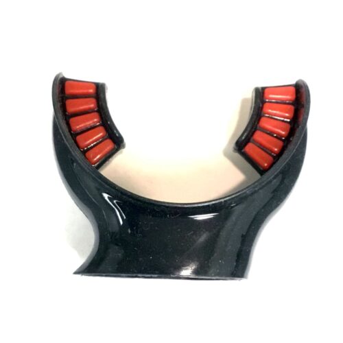 Mouthpiece, Snorkel, Blk/Red
