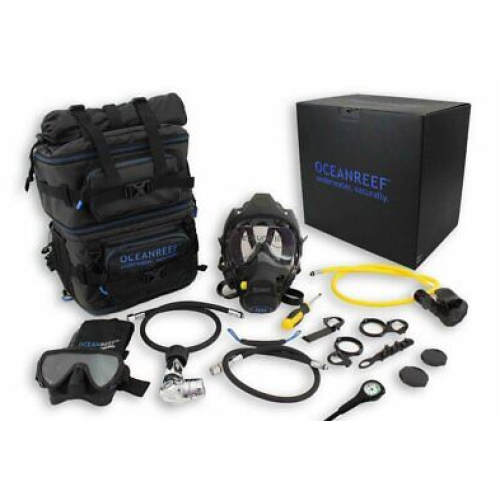Neptune III Package  Diving Full face mask w/int 2nd st, surface 