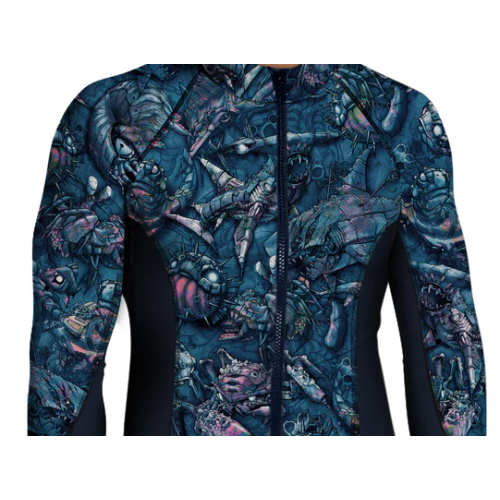 Women's Zip Rashguards ClockOcn ZR XS