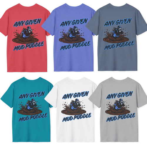 Male Any Given Mud PuddleT-Shirt |Scuba