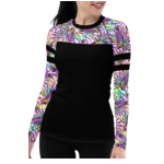 White Lionfish Roar Rashguard