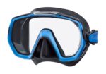 FREEDOM ELITE MASK - FISH TAIL BLUE/BLACK SILICONE