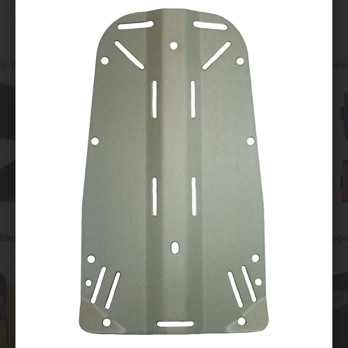 Halcyon Aluminum Backplate Bare 