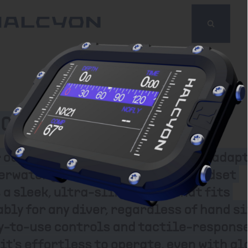 Halcyon SYMBIOS™ Handset Dive Computer (with Case)