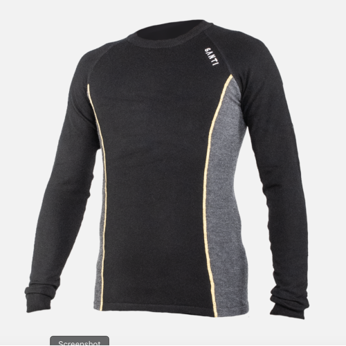 Santi Bergen 2.0 Unisex Merino Baselayer - Top