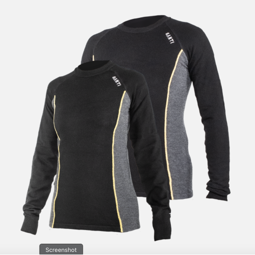 Santi Bergen 2.0 Unisex Merino Baselayer - Top