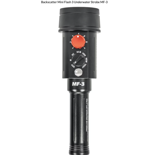 Backscatter Mini Flash 3 Underwater Strobe MF-3