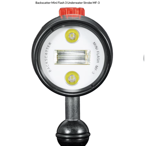 Backscatter Mini Flash 3 Underwater Strobe MF-3