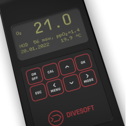 Divesoft Analyzer - SOLO O2