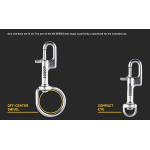 XDEEP NX GEN Optimized Swivel Stainless Steel Bolt Snap