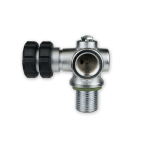 NAUTEC 90° Valve / ProLine / Air 232 bar / right / NPSM w/ burst disk