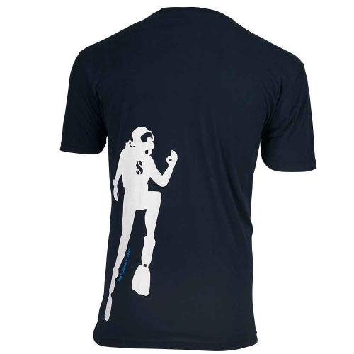 SCUBAPRO NAVY CREW T-SHIRT (MENS)