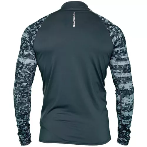 UPF 50 GRAPHITE RASH GUARD (MENS)