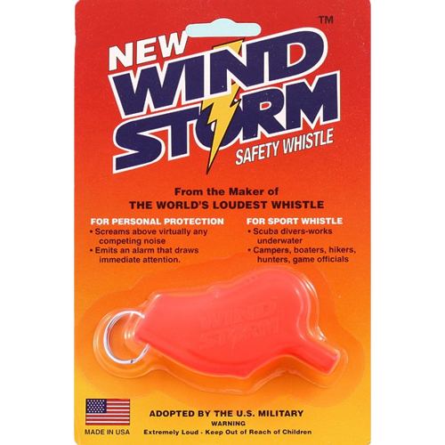 WIND STORM SAFETY WHISTLE