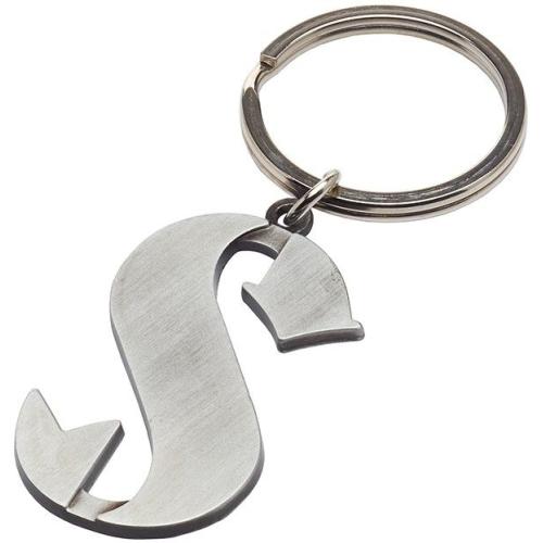 METAL "S" KEYCHAIN