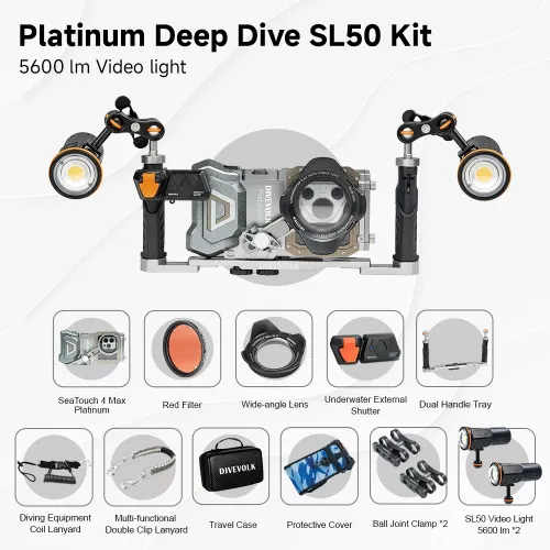 PLATINUM DEEP DIVE SL50 KIT (PINK COVER)