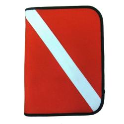 3-RING BINDER W/ DIVE FLAG LOGO