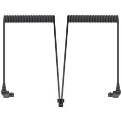 AOI DUAL FIBER-OPTIC CABLE 613-CORE WITH SS ANGLE PLUGS