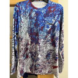 CBD SPF50 LONG SLEEVE RASH GUARD (PIXEL)