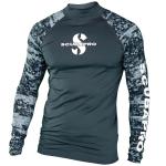 UPF 50 GRAPHITE RASH GUARD (MENS) UPF 50 GRAPHITE RASH GUARD (MENS)