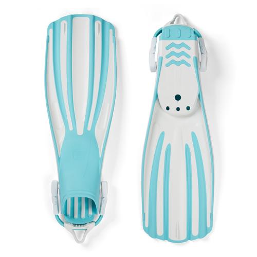 REC FIN AQUA/WHITE SMALL