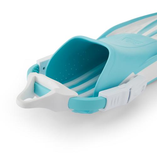 REC FIN AQUA/WHITE SMALL