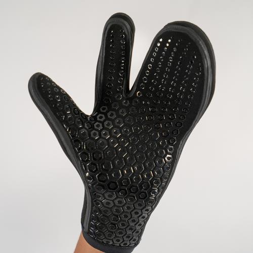 7MM NEOPRENE HYDROLOCK MITTS BLACK XS