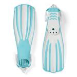 REC FIN AQUA/WHITE XLARGE
