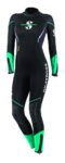 Sport Steamer 5mm Bzip Women's- Black/Caribbean
