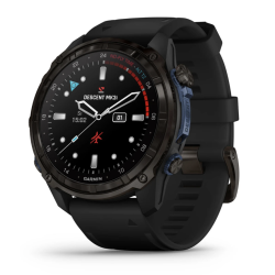 Descent Mk3i  51 mm, Carbon Gray DLC Titanium with Black Silicone