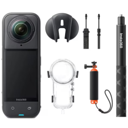 Insta360 X5 360° Invisible Dive Bundle Action Camera