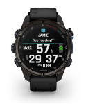 Descent Mk3i  43 mm, Carbon Gray DLC Titanium with Black Silicone