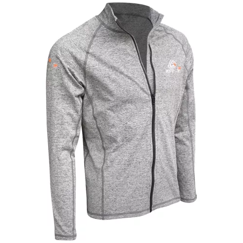 2P THERMO ZIPTOP L/S 3xs Grey
