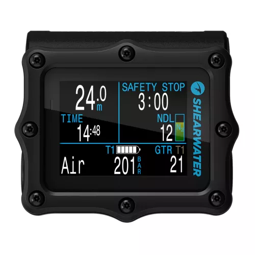 Shearwater Perdix 2 TI Black with Swift Transmitter