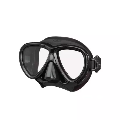 INTEGA MASK - BLACK, BLACK SILICONE