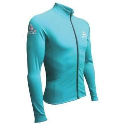 2P Thermo Lady Zip L/S 14 Aqua
