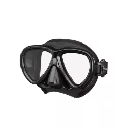 INTEGA MASK - BLACK, BLACK SILICONE
