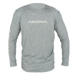 Akona Unisex LS Sun Shirt Grey 3XL