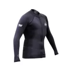 NEOPRENE ZIP HOT-TOP LGE Black