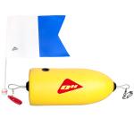 OCEAN HUNTER FOAM TORPEDO FLOAT YELLOW OCEAN HUNTER FOAM TORPEDO FLOAT YELLOW