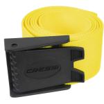 CRESSI SUB Nylon Weight belt w/Plastic Buckle Yellow