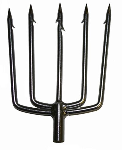 FLAT 5 PRONG TRIDENT TIP - PLATED *EXCISE TAX*