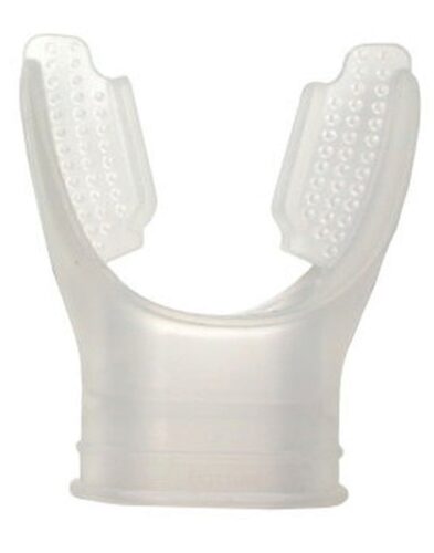 MOUTH PIECE - LONG BITE CLEAR SILICONE